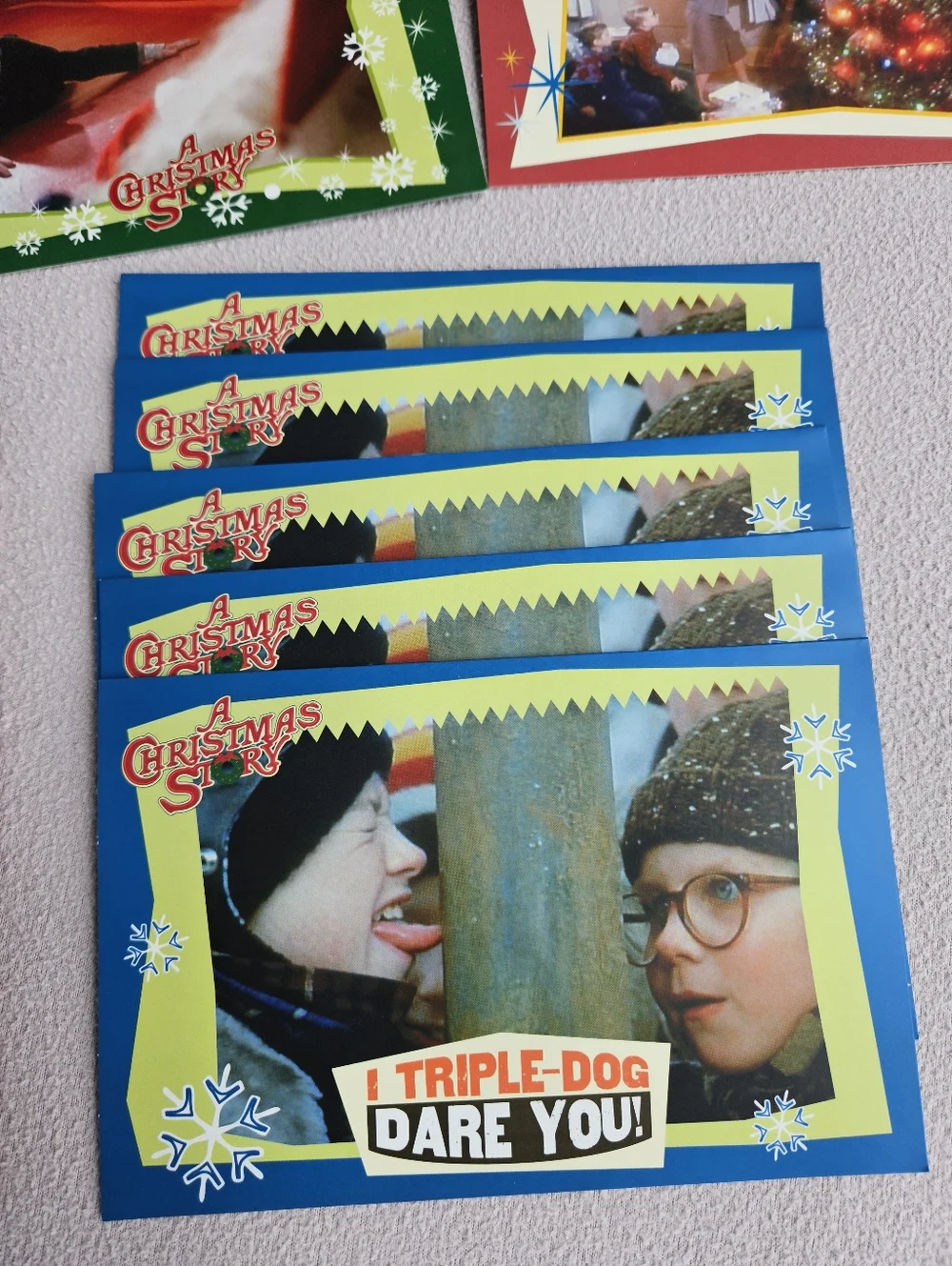 A Christmas Story Christmas Card with Envelope Set of 29 Holiday 2008